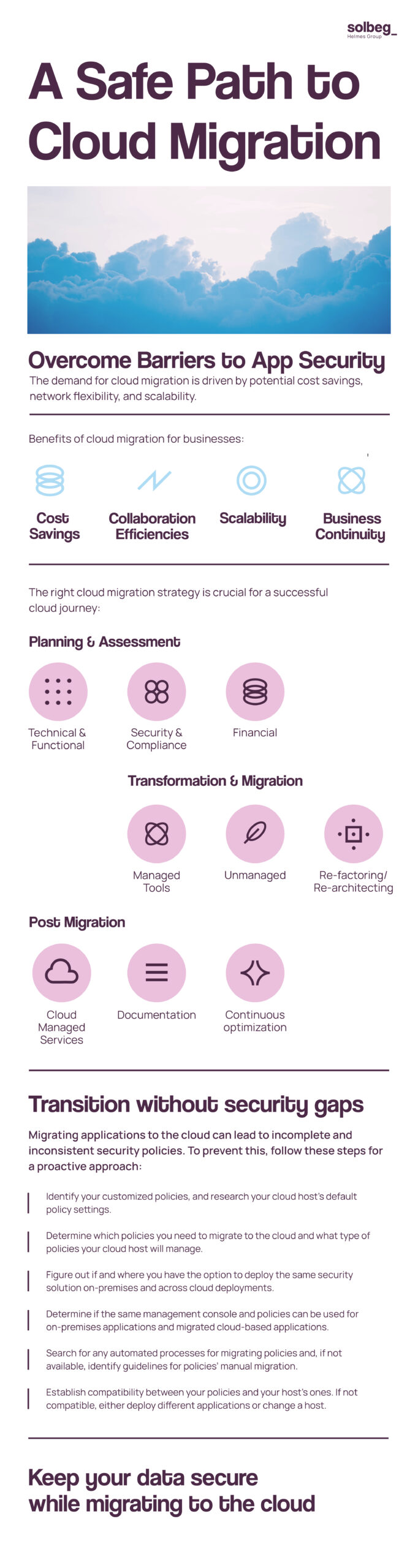 A Safe Path to Cloud Migration with Solbeg